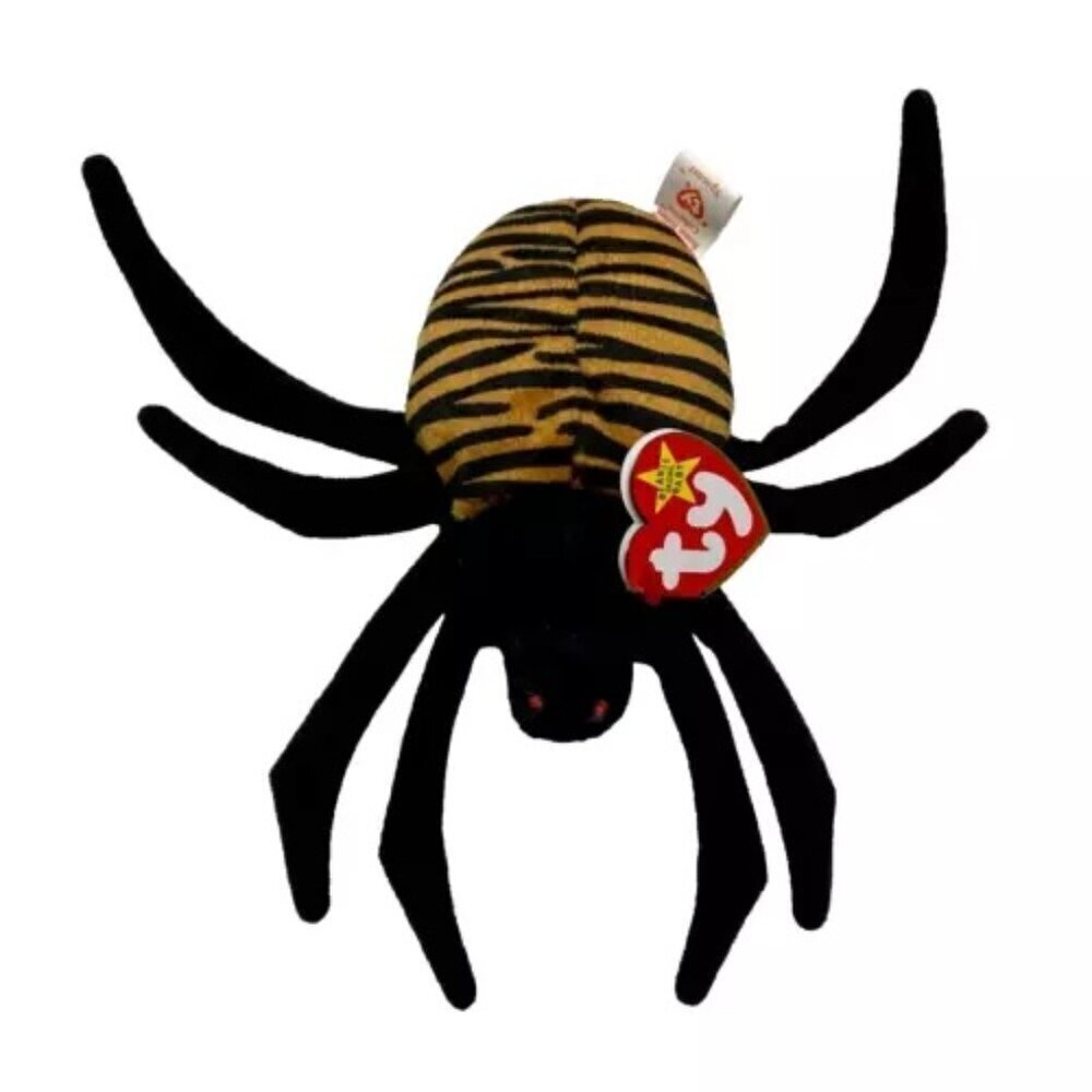 Ty Beanie Baby - SPINNER the Spider Plush Retired Rare‎ Vintage MWMTs